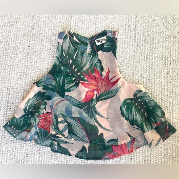 Show Me Your Mumu Kauai Kisses Crop Top - Picture 2 of 8